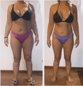transformation perte de gras, perte de poids, fatloss